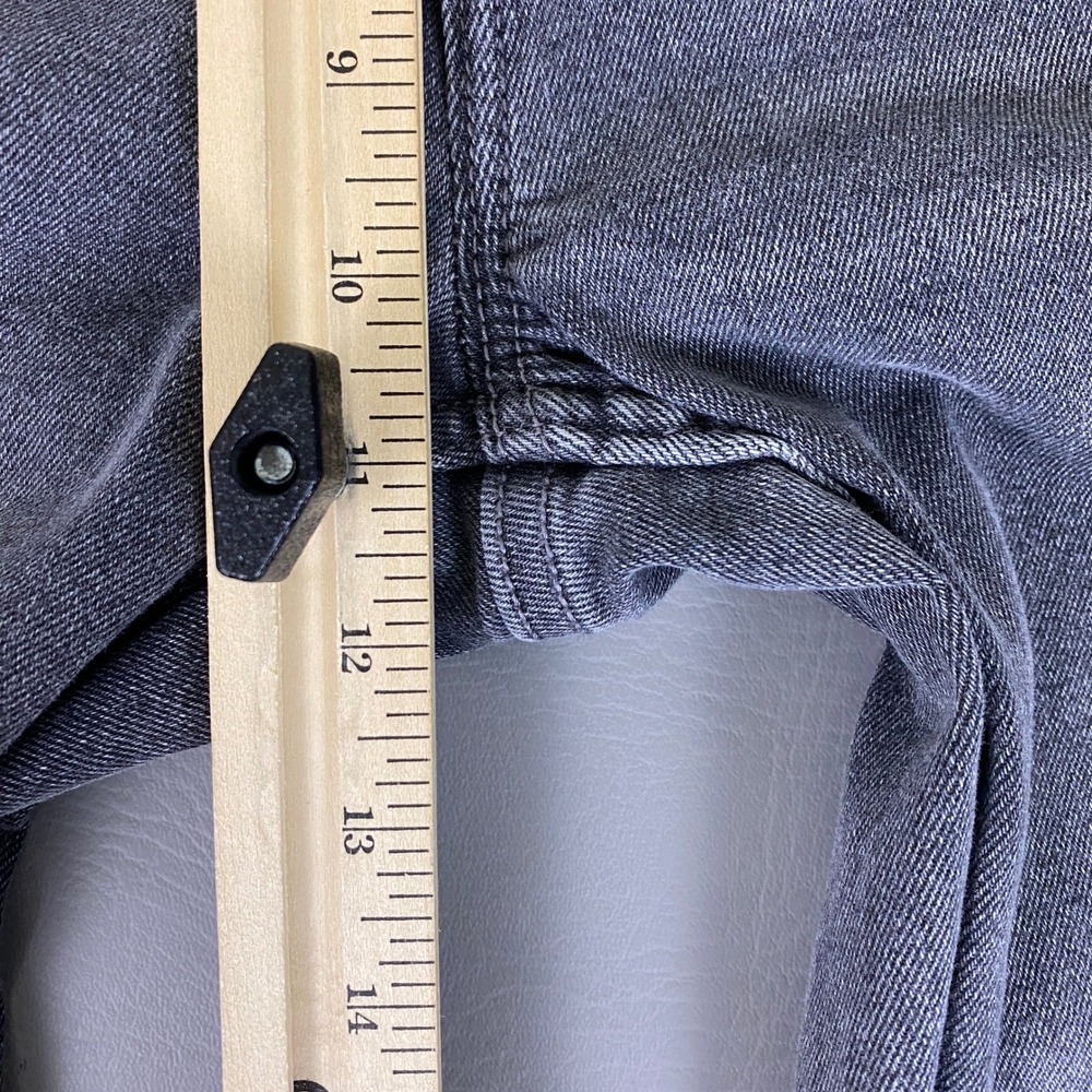 Old Navy Rockstar Jeans Size 10 Super Skinny Extra High-Rise Gray 360 Stretch - Picture 7 of 11